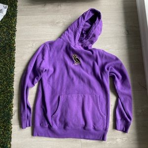 OVO Purple Owl Logo Hoodie